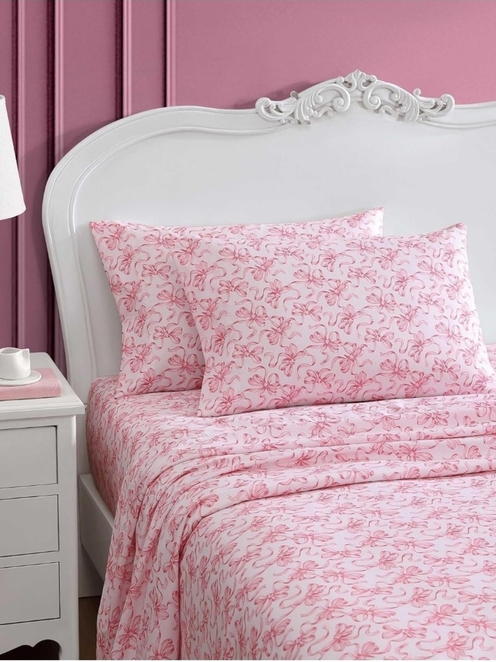 Betsey Johnson - Full Size Sheet Set with Pillowcases, Deep Pockets
